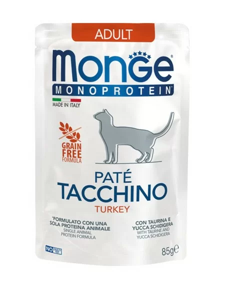 MONGE MONOPROTEIN mit Putenfleisch 85g