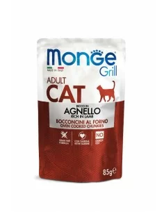 MONGE GRILL Multi Box Cat królik/jagnięcina 12x85g 2