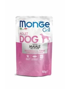 MONGE GRILL Multi Box Dog Lachs/Schweinefleisch/Lamm mit... 2