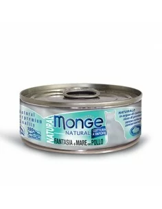 MONGE NATURAL OWOCE MORZA Z KURCZAKIEM w sosie 80G 2