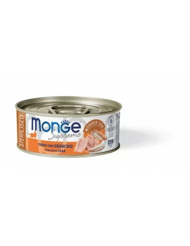 Monge Supreme kann Sterilised Thunfisch mit Krabben 80g