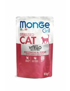 GRILL Cat Sterilized Veal 85g