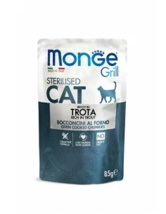 MONGE GRILL Cat Sterilisierte Forelle 85g
