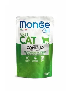 MONGE GRILL Cat Adult Rabbit 85g
