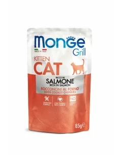 MONGE GRILL Cat Kitten Salmon 85g
